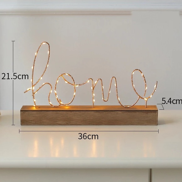 Love Led Light Night Stand Decor Wedding Table Decor - Picture 8 of 9
